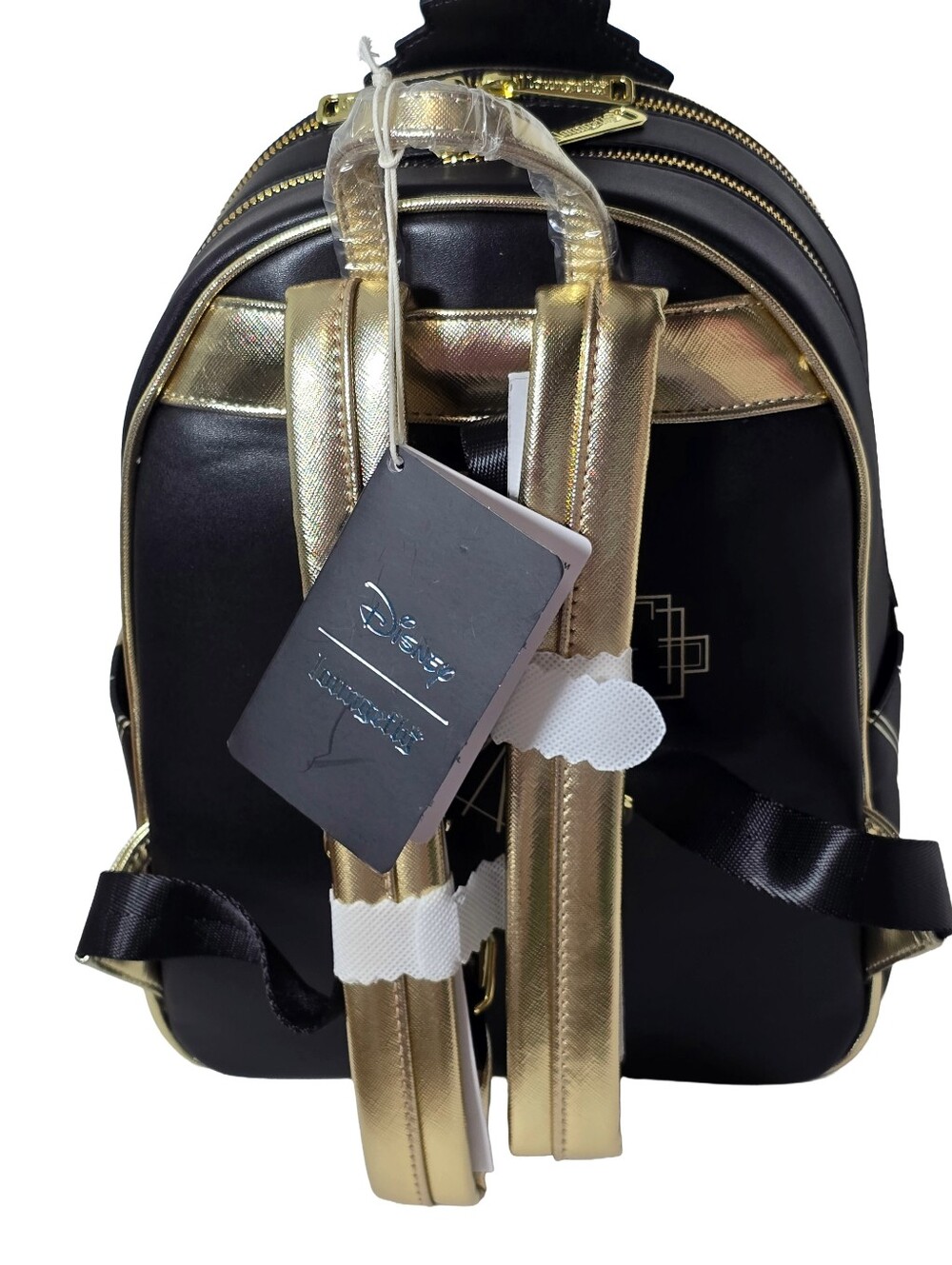 Comic Spot Exclusive Great Gatsby Mickey & Minnie Loungefly Mini Backpack LE Nw - Picture 4 of 8